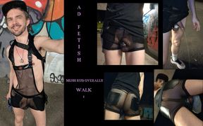 Mesh Rub Overalls - Night Walk