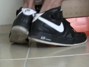 Nike AF1 HI cum in my shoes