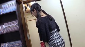 Yui Asakaze's Juicy Curves in Skintight Gym Shorts