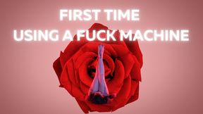 First time machine Fuck