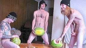 Have You Ever Fucked A Watermelon? - Devin Reynolds, Blinx Kenneth Slayer - StraightNakedThugs