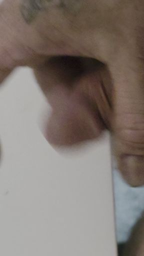 Pulling on a Stressed Out Cock