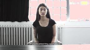 ”CASTING FRANCAIS - Yasmine Diaz Canadian Teen Hard Fucked - AMATEUREURO”