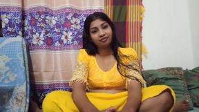 Indian Bengali Stepmom Shared Single Bed and Made Stepson Happy Full Bangla Audio Full Face Enjoying My Sex Video