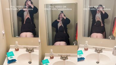 (LOUD HEAD) I snuck over to give him sloppy toppy, I suck that dick LOUD!!! (Full 7min video on my onlyfans)