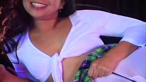 Satin Starr - Petite Asian MILF Eats Ass And Gets Facialled