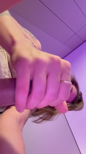 Open your mouth, I'll let you taste myself