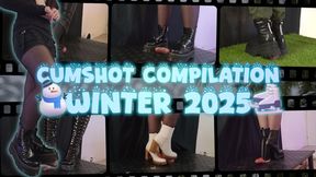 Cumshot Compilation - 25 Sessions Crushing Cock and Balls - Winter 2025 (45 Version) - TamyStarly - Crush Trample, Shoejob, Bootjob, CBT, Ballbusting, Trampling, Stomping