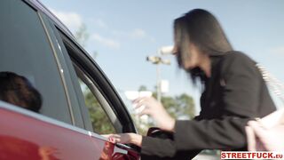STREETFUCK Emily Pink Brasilien Bitch want Doggy all day long