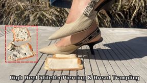 High Heel Stiletto Piercing & Bread Trampling