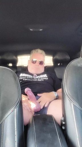 Car masturbation in public parking lot