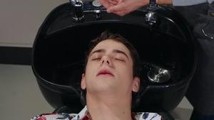 Drill My Hole: Twink boy Joey Mills bareback receiving facial