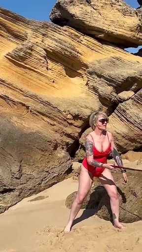 Sjambok on the Beach. Summer Holiday in South Africa Part 1