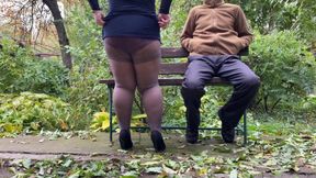 I love watching my stepmother pee doggystyle