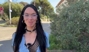 marina french brunette come back for a mmf threesome