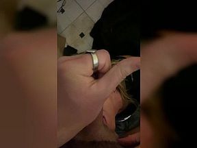 mature blows cock