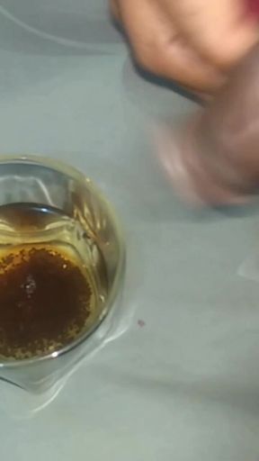My Semen/sperm with Black Coffee.