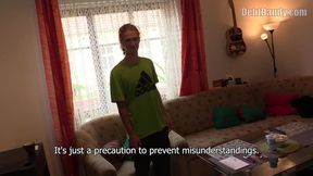 Blonde Ponytail Takes It Up the Ass Before Facial - Debt Dandy
