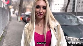 PutaLocura - Torbe pilla a rubia explosiva Anita Blanche y se la folla guarro