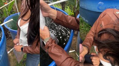 amateur seducing an agricultural student to have sex with her and fill her with semen pettite diamons