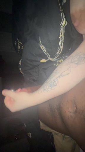 I cum all on my stepsister big tits