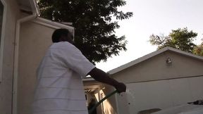 My wife an experienced ebony woman with big tits gets her