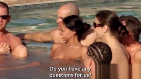 Swingers connect sexually with each other in an open swing house New episodes available now