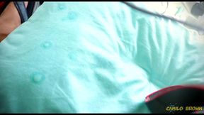 jerking off after the gym cumshot - camilo brown