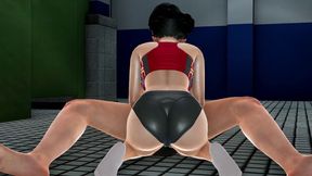 Big Tits Japanese Gym Girl Mia in Toilet Rule34 Hentai - Experience POV Handjob Big Dick Stroking, Intense on Top Titfuck