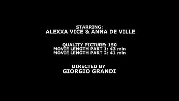 Alexxa Vice Vs Anna de Ville #2, DAP, No Pussy, Gapes, Monster ButtRose, Squirt Drink, Swallow GIO1801