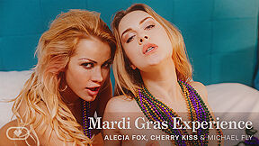 Alecia Fox, Cherry Kiss And Mardi Gras - Incredible Sex Clip Missionary Craziest Only Here