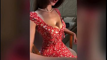 Stepmom with big tits gives a massage and gets turned on by her teen stepson