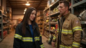 camila, la mujer bombero, seduce y se folla a su capitan sin piedad en el cuartel, porno en espanol- ai porn-audio en espanol