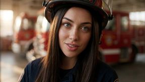 camila, la mujer bombero, seduce y se folla a su capitan sin piedad en el cuartel, porno en espanol- ai porn-audio en espanol