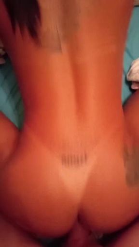 Big Cock in Shemale's Ass