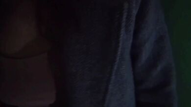 Sucked for money in the entrance of her house