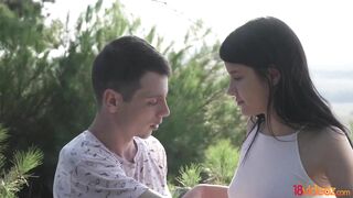 18videoz - Viola Weber - Surprise fuck in the open