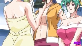 HENTAI PROS - Seductive Kaneda And Naughty&#x1F608; Otokawa′s Wild Initiation At The Elite School