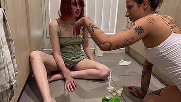 Accidental Piss in the Kitchen