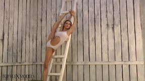 Ballerina with Long Legs