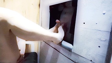 MY FIRST FOOTJOB and Cum Dominated at GH For my Member - RedCatsRoom