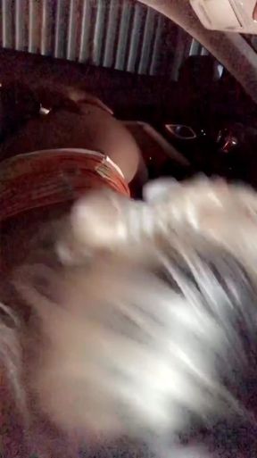 Epic moment from &quot;Her ass is out in public. She has her skirt pulled up over her ass while she suck my cock.&quot;