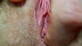 Check out the shaved tight pussy of my German wife