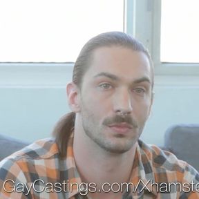 HD - GayCastings New to porn Andy wants to fuck on camera