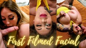First Filmed Facial