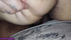 Curious Goddess - hot Brunette pussy fuck big ass anal