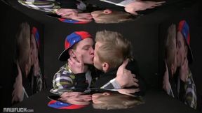 Inked Twink Skater Bros’ Piss Bang