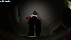 Anna Dark (Natasha) BIG STINKY FEET! GIANTESS crush!! - MOV