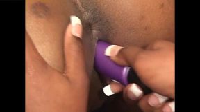 Gorgeous black lesbians are in the mood for a sensual fuck (part 2) porn (Monica Morales, Oasis Starlight)