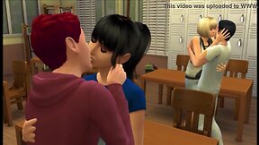 The sims xxx in school